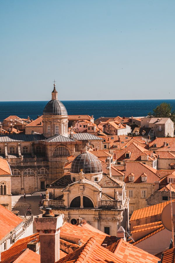 Vue sur les toits de Dubrovnik